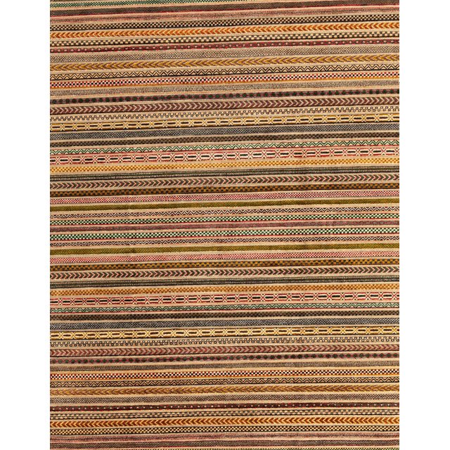 Ahgly Company Tapis Abstraits Abstraits d'Intérieur Rectangle Foncé Sienna Brun, 3' x 5'
