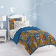 thumbnail image 5 of Dream Factory Dinosaur Blocks Ultra Soft Microfiber Boys Comforter Set Blue Twin, 5 of 5