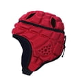 thumbnail image 3 of Youkk Children's Rugby Helmet Soft Padded Playing Rugby S Red Soccer Headguards Headgear Red S, 3 of 6