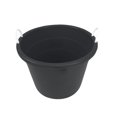 thumbnail image 4 of Homz Seau de Rangement Utilitaire en Plastique de 17 Gallons avec Poignée en Corde, Noir, Lot de 2, 4 of 7