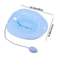 thumbnail image 3 of TIMIFIS Squat Free Bathtub Comfortable Sitting Bath Tub with High Temperature Resistance and Flatter Layer Ideal for Elderly and Disabled Avoid-Overflow Design Included Bathroom Accessories, 3 of 6