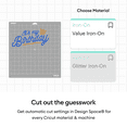 thumbnail image 3 of Cricut® Value Iron-On (12 in x 5 ft), White, 3 of 8