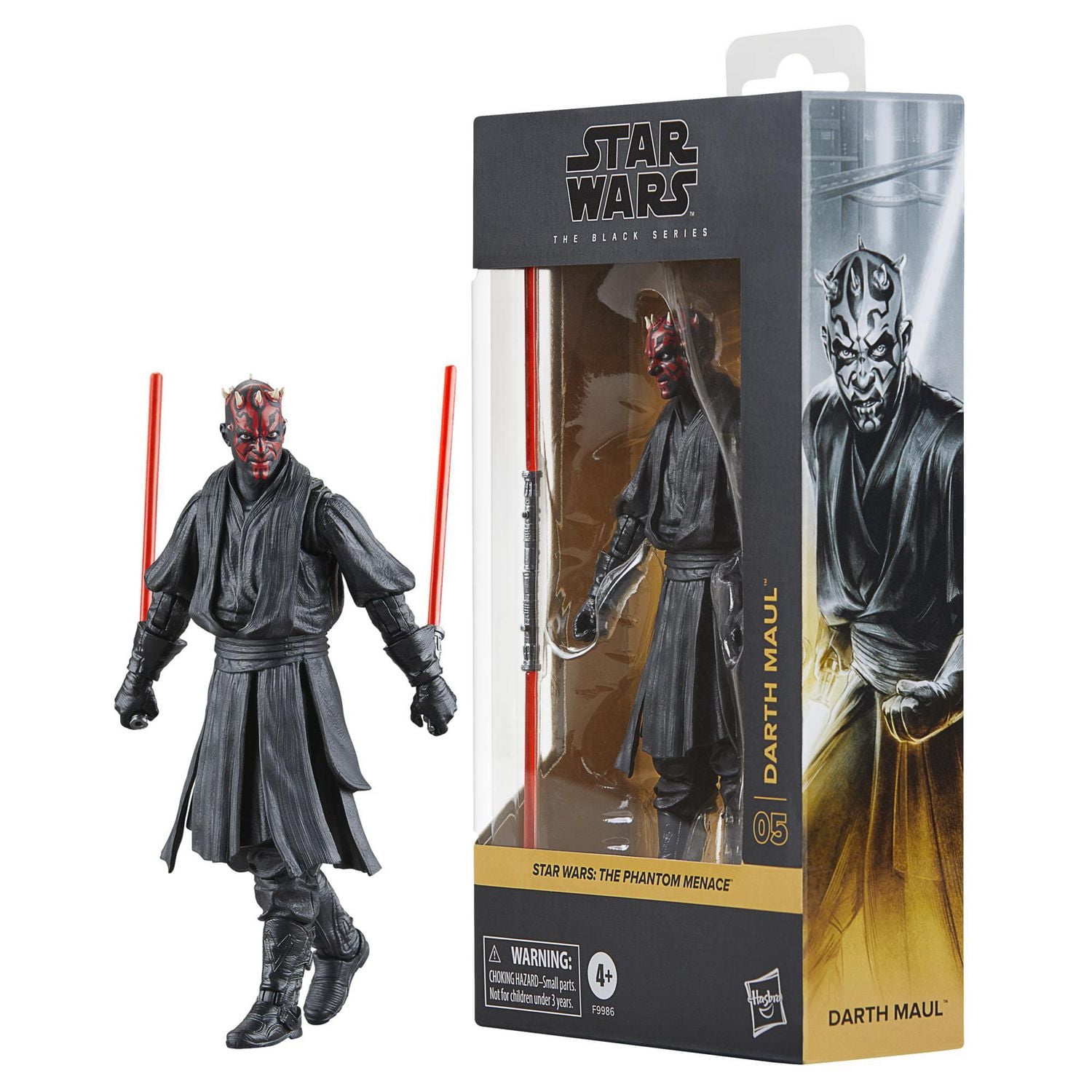 Star Wars The Black Series, figurine de collection Darth Maul (15 cm)