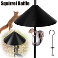 thumbnail image 1 of HLONK Wrap Around Squirrel Baffle 18-Inch Unique Wrap-Around Squirrel Baffle pole style, 1 of 9