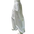 thumbnail image 2 of LSLJS Women's Spring and Solid Color Elastic Waist Cotton Linen Versatile Straight Tube Casual Wide Leg Pants Womens Work Pants, 2 of 6