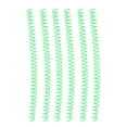 thumbnail image 2 of Sheet Binding Comb, 20Pcs Pretty Colour Spiral Binding Coil  For Paper Green, 2 of 8