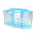 thumbnail image 3 of Petit Aquarium, Bac à Poissons Léger Ajustable, pour Petits Poissons Betta, 3 of 8