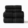 thumbnail image 1 of Mainstays 4pk Bundle Set - 2 Hand Towels, 2 Bath Towels, 1 of 8