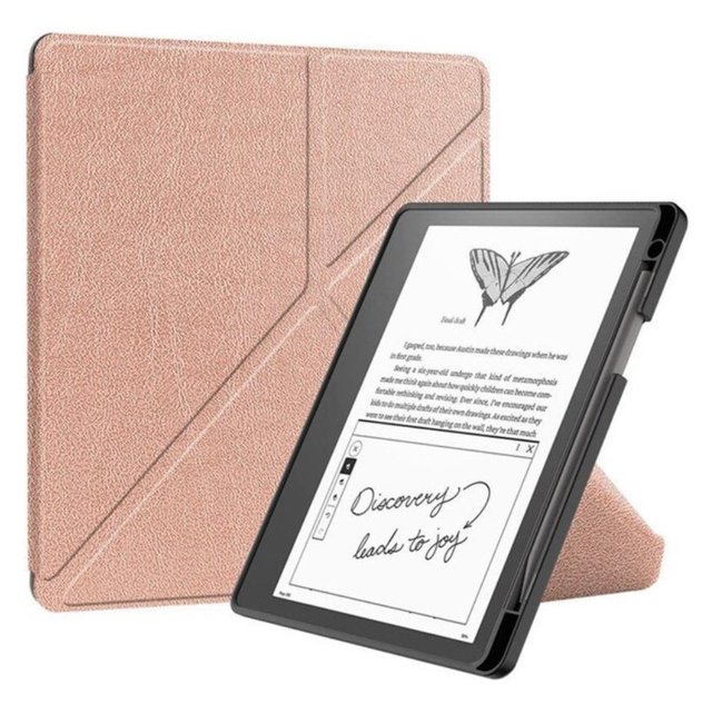Smart Case for Kindle Scribe 10.2 inch,Multi-Folding PU Leather Stand Cover with Magnetic Closure, Shockproof Full Protection Shell, Auto Wake/Sleep Functionality