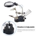 thumbnail image 3 of Graflsoa Adjustable LED Magnifying Lamp for Precision Work - 3.5X to 12X Zoom, 360° Rotation, Ideal for Crafts, Repairs, and Hobbies (Batteries Not Included), 3 of 6