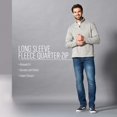 thumbnail image 1 of Wrangler Authentics Menâs Sweater Fleece Quarter-Zip, 1 of 2