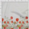 thumbnail image 1 of oneOone Polyester Lycra Fabric Leaves & Flower Panel Decor Fabric Printed BTY 56 Inch Wide, 1 of 3