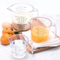 thumbnail image 1 of Lubelski 150/300/600ml Handle Water Milk Egg Scale Measuring Cup Mug Measurement Tool, 1 of 8