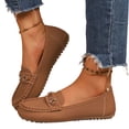 thumbnail image 4 of RXMEKW Breathable Perforated Loafers for Women Plus Size Flat Soft Sole Slip-On Shoes Round Toe, 4 of 9