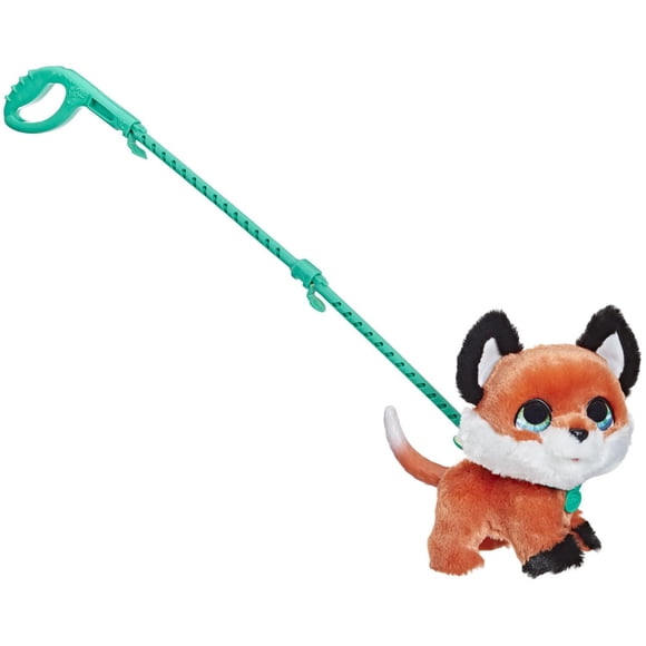 furReal Walkalots Grands marcheurs peluche Renard interactive ; Animal électronique avec laisse, pour enfants, à partir de 4 ans