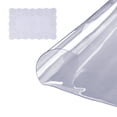 thumbnail image 1 of VEVOR Clear Table Cover Protector, 48 inch/1230 mm Round Table Cover, 1.5 mm Thick PVC Plastic Tablecloth, Waterproof Desktop Protector for Writing Desk, Coffee Table, Dining Room Table, 1 of 9