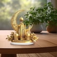thumbnail image 3 of Eid Mubarak Decorations Ramadan Table Decoration, Eid Al Fitr, Mubarak Islamic 2D Castle for Family Souvenir Collection Eid Mubarak Decorations for Home, 3 of 3