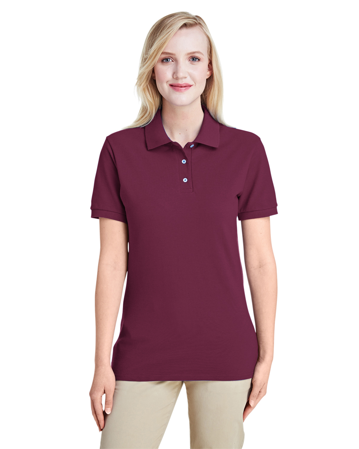 Jerzees Ladies' 6.5 oz. Premium 100% Ringspun Cotton Piqué Polo - 443WR