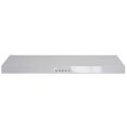 thumbnail image 1 of Turin Swift 30” Under Cabinet Range Hood in White Stainless Steel, 1 of 4