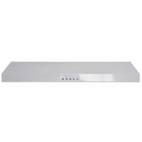 Turin Swift 30” Under Cabinet Range Hood in White Stainless Steel