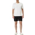 thumbnail image 2 of INSPIRE CHIC Men's Quick Dry Swim Trunks Lightweight Polyester Board Shorts with Mesh Lining 32 Black, 2 of 7
