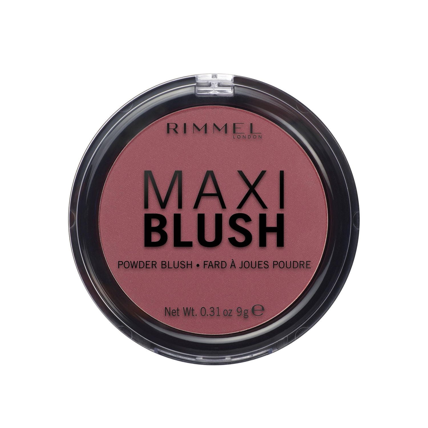 Rimmel London Maxi Blush Powder, Lightweight Formula, Highly Pigmented Micro-Fine Powders, Captivating Glow, 100% Cruelty-Free 9 G