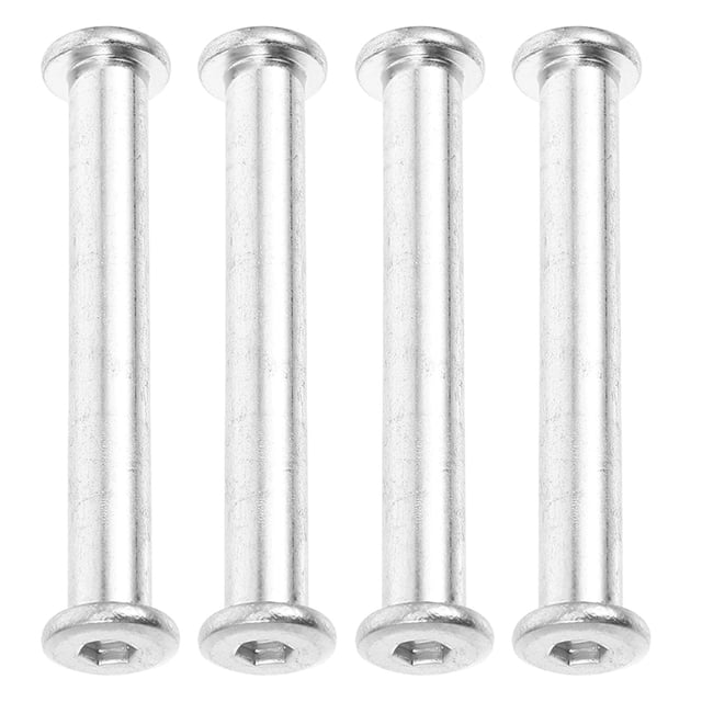 OUNONA 4Pcs Silver Metal Fastener Screws for Patio Umbrella Handle Replacement and Secure Grip