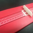 thumbnail image 3 of MasteelfCA 1 Set 2Pcs Foot Sizer Foot Ruler Feet Measure Device Shoe Sizer Foot Width Length Measuring Device Shoe Size Measure Gauge For Adults Kids Buying Shoes (Red Blue), 3 of 7