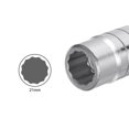 thumbnail image 4 of Unique Bargains 21mm 12 Point Shallow Socket 3/4' Drive Standard Metric Chromium Vanadium Steel, 4 of 5