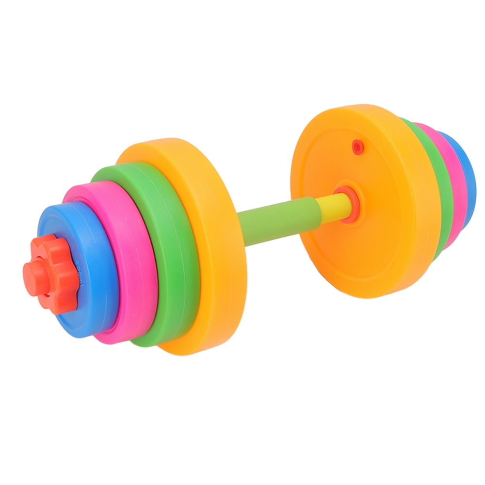CUITING Dumbbell Toy  Kids Dumbbell Toy Improve Motor Skills  For Home 573C