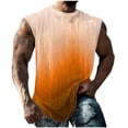 thumbnail image 1 of TopLLC Débardeurs pour Hommes T-Shirts Sans Manches Décontractés Mode Imprimée Pull Col Rond Vêtements d'Été, 1 of 5