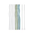thumbnail image 1 of Better Homes & Gardens 9 Inch Tinted Straws Set10pc, 1 of 4