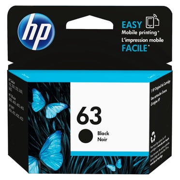 HP 63 Black Original Ink Cartridge (F6U62AN)