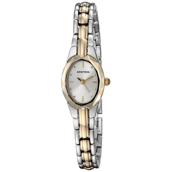 Armitron Montre Habillée Bicolore pour Femmes 75/3313SVTT