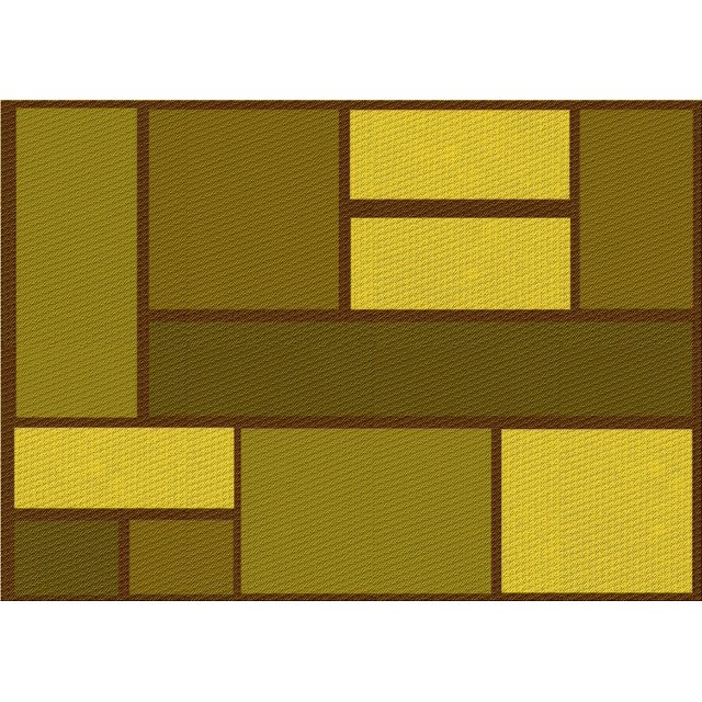 Ahgly Company Machine Washable Indoor Rectangle Transitional Dark Bronze Brown Area Rugs, 2' x 5'