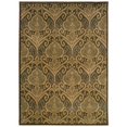thumbnail image 1 of Oriental Weavers Casablanca 1'10" x 3'3" Machine Woven Rug in Green, 1 of 1