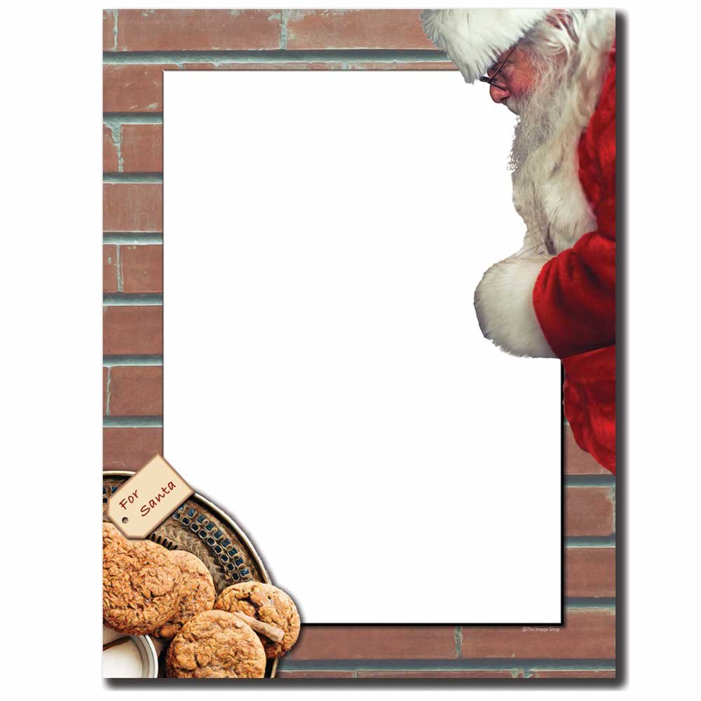 Cookies for Santa Letterhead Laser & Inkjet Printer Paper, 500pk