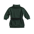 thumbnail image 4 of Robe Chandail pour Filles Bébé Hiver Automne Col Roulé Manches Longues Tricotée avec Ceinture Vert 3-4 Ans, 4 of 7