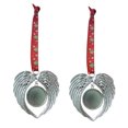 thumbnail image 1 of XZNGL Angel Assistant Heart-Shaped Tag Christmas Tree Tag Ornaments Christmas DIY, 1 of 9