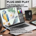 thumbnail image 3 of Edifier R19BT Bluetooth 2.0 PC Speaker System with USB Connection, New, 1 Count, 3 of 7