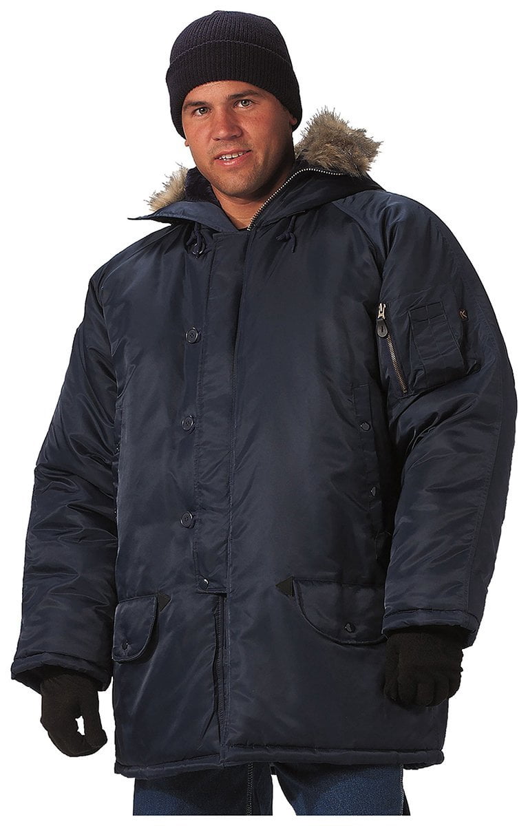 Rothco Men's Snorkel Swim Parka, Navy Blue, Medium