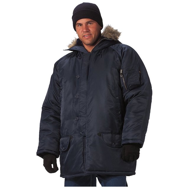 Rothco N-3B Snorkel Parka - Navy Blue, Large