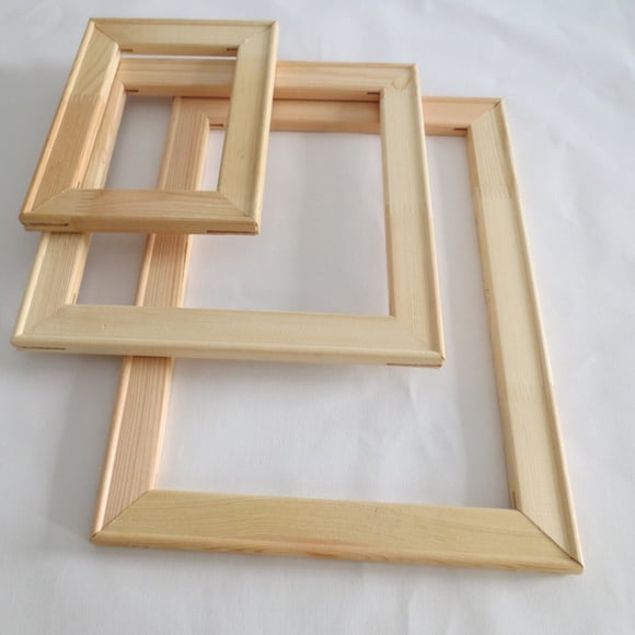 LINMOUA 16x24 Home Decor Wood Frame for Canvas Oil Painting Nature DIY Frame Picture Inner Picture Frame Photo Frame