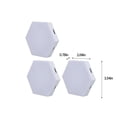 thumbnail image 2 of Appliques Murales pour Chambre Hexagonales RVB Contrôle Intelligent et Synchronisation Musicale Lumière Hexagonale Lumière d'Ambiance de Jeu Lumière d'Arrière-plan Murale Lumière de Chambre à Coucher Lumière de Jeu Lumière Murale RVB, 2 of 7