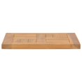 thumbnail image 3 of vidaXL Square Table Top 40x40x2.5 cm Solid Wood Teak, 3 of 4