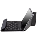 Universel 10.1 Boîtier de tablette de pouce avec boîtier de tablette magnétique à clavier Bluetooth 10 Clef de tablette de pouce Compatibilité universelle pliable Portable Multifonctionnel Bluetooth Clavier sans fil -