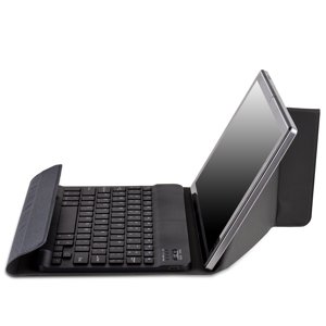 Universal 10.1 Inch Tablet Case with Bluetooth Keyboard Magnetic Case Tablet Case 10 Inch Tablet Case Universal Compatibility Foldable Portable Multifunctional Wireless Bluetooth Keyboard -