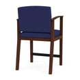 thumbnail image 2 of Pemberly Row Fauteuil de Réception à Dossier Haut en Noyer/maison Ouverte Cobalt, 2 of 3