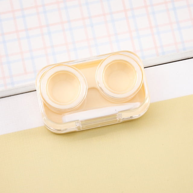 karymi Contacts Lens Case Portable and Great Looking Travel Contacts Lens Storage Box Compact Holders for Daily and Travel Use Birthday Gifts Gift Ideas
