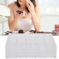 thumbnail image 4 of Nail Polish Case,16 Grid Transparent Acrylic Transparent Nail Polish Box Nail Polish Storage Box Finest Materials, 4 of 8